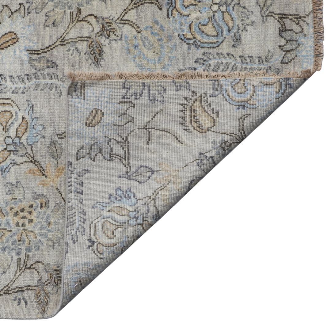 Viraaj Traditional Hand Knotted Ivory Carpet