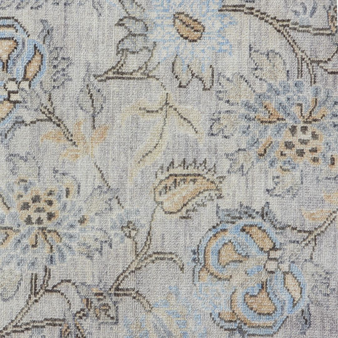 Viraaj Traditional Hand Knotted Ivory Carpet